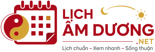 Lịch âm dương hôm nay - Lịch âm dương - Lịch vạn niên